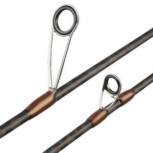 1.38m, 1.5m, 1.68m, 1.8m 2ピース キャスティングロッド コルクハンドル 超軽量カーボン トラウト スピニングフィッシングロッド - Product Image 2