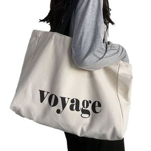 DLBZ Factory Reusable Multi-function <b>Sturdy</b> Custom Printed Organic Canvas <b>Tote</b> <b>Bag</b> with Rope Handle for Travel Eco-friendly - Product Image 2