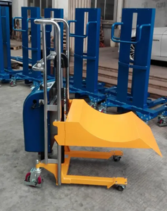Kualitas tinggi 400 KG 1.3M luar ruangan <span class=keywords><strong>Stacker</strong></span> palet truk <span class=keywords><strong>Forklift</strong></span> listrik jenis tumpuk Platform - Product Image 6