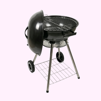 Barbecue au charbon de bois industriel et commercial, de type restaurant, pour cuisine extérieure, avec fumoir argentin et remorques à brochettes