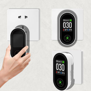 Analizadores de Gas para coche enchufables 3 en 1 Sensor de temperatura y humedad de monóxido de carbono Alarma de CO Yhcmeter Alarma de sonido de pantalla de 2,0" - Product Image 5