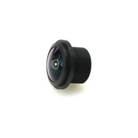 Caméra de sécurité panoramique CCTV OKSEE 1.78mm F2.0 200 ultra grand angle, objectif fisheye M12, OKS-3009, étanche IP69, 6G+IR, 2MP