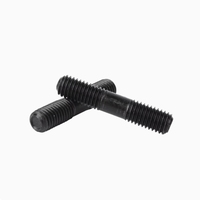 Wholesale Custom M20 M8 M30 Din976 Rod M12 Double-Ended Threaded Stud Bolts Carbon Steel Stainless Steel Black Stud Bolt Nut