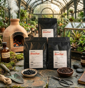 Le biochar écologique améliore la structure du sol, retient l'eau, enrichit les nutriments et favorise les microbes bénéfiques dans les milieux de culture. - Product Image 2