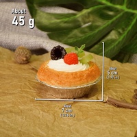 Gesimuleerde Eiertaart Model Pu Nep Broodcake Snack Eten Dessert Faux Model Diy Macau Portugeese Taartwinkel Decoratie Cadeausleutel