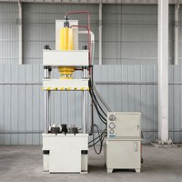 Presse hydraulique à quatre colonnes et trois poutres personnalisée par le fabricant, 100-1200 tonnes, système servo, pompe PLC, moteur à roulement, haute précision