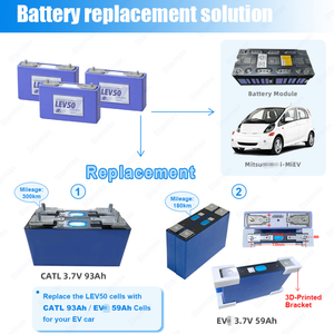 ปุ่มปรับแต่งได้เกรด A catl 3.7V 93Ah 93 LEV50อะไหล่แบตเตอรี่ lithio imiev อัพเกรด88S1P ระยะ30kWh 300km - Product Image 2