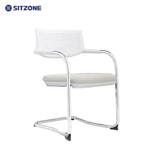 Sitzone Sitzone Multi-Color Stacking Church School Student Office Chair Fabric Conference Training Meeting Visitor Chair