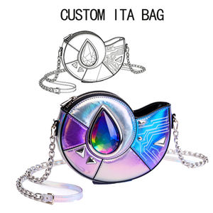 Custom Ita Bag Production Company Low MOQ Mensajero cruzado personalizable Itabag para fanáticos del anime - Product Image 4