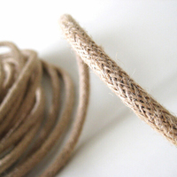 Câble électrique en corde de chanvre à 3 conducteurs, 18 AWG*2, câble flexible en cuivre recouvert de lin pour lampe suspendue industrielle DIY