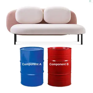 Single Sofa Chair Seat Cushion One-Piece Molded Pouring A and B Shaped Polyurethane Formulated Mixture With Fixed Density