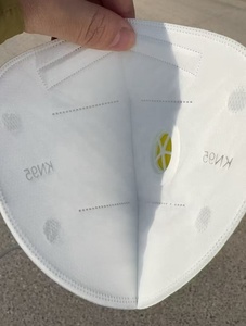 Masker <span class=keywords><strong>Respirator</strong></span> Anti Debu Non-woven Bernapas Kemasan Individual 5 Lapis Lipat Sekali Pakai KN95 dengan Valve - Product Image 3