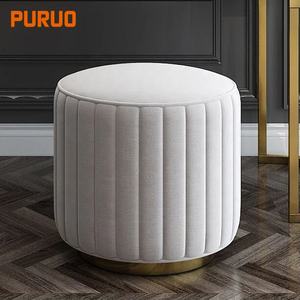 Plateau en marbre et tissu de style de luxe <span class=keywords><strong>pour</strong></span> chambre à coucher, jambes en acier inoxydable, coiffeuse, design, meubles d'hôtel, 1 pièce - Product Image 4