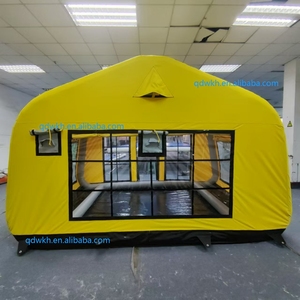 Chất lượng cao mới nhất kết hợp tán cắm trại lều lều ngoài trời cho 8-10 người <span class=keywords><strong>Inflatable</strong></span> lều - Product Image 2