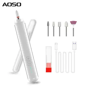 Rechargeable Nail Drill Machine Instrument Mini Home Use Beauty Device Exfoliating Polishing Manicure Pen