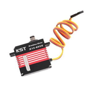 Ventes chaudes KST X15-855X 15Kgf.cm 0.05sec Modèle RC HV Mini Servo numérique à engrenages métalliques sans balais DC7.4V pour hélicoptères RC - Product Image 4