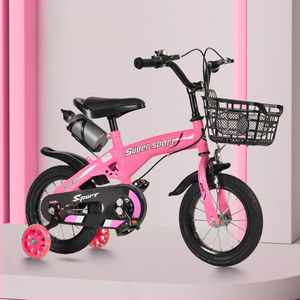 Vélo pour enfants de haute qualité pour les enfants de 3 à 12 ans, vélo pour enfants avec <span class=keywords><strong>porte</strong></span>-bouteille et roues lumineuses - Product Image 4