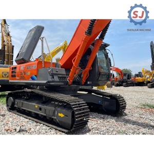 Excavatrice Hitachi ZX350 d'occasion, 35 tonnes, entièrement révisée, moteur certifié Komatsu, moteur PLC pour la construction et l'exploitation minière - Product Image 5