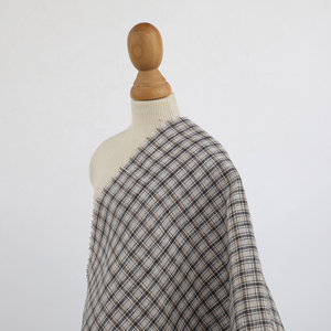 Chất lượng cao 100% Linen sợi nhuộm kiểm tra dệt shirting vải - Product Image 3