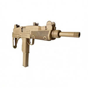 ZY <span class=keywords><strong>UZI</strong></span> MP2A1 Pistola Giocattolo Elettrica a Pallini di Gel da 7MM Sicura per Giochi CS, Attività all'Aperto, Allenamento, Regalo di Compleanno GBB - Product Image 1