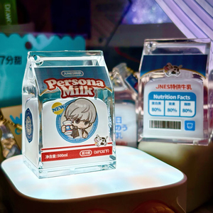 Chaveiro Acrílico Personalizado com Tema Anime, com Efeito de Areia Movediça, em Formato de Lata de Refrigerante, Copo de Chá com Leite ou Carton de Leite, com Óleo Personalizado e Líquido - Product Image 3
