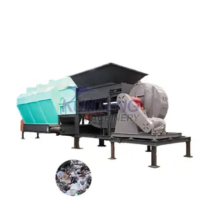 Municipal all type waste sorting machine cardboard plastic metal mixed waste material sorting equipment waste sorting project