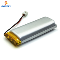 PONFLY Oem 102050 3.7V 1000mAh batterie Lipo Rechargeable 3.7V batterie li-polymère 1100mAh poche batterie au Lithium cellule