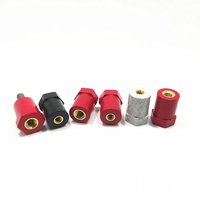 JYZ isolateur colonne d'isolation rouge hexagonale M8 * 30 D20 * 30H rouge basse tension SB isolateur M6
