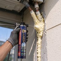 JUNBOM 501 Mousse PU de construction pour joints de portes et fenêtres, forte adhérence, fournisseur professionnel.
