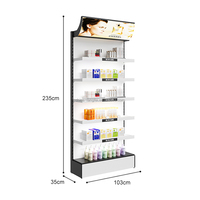 Étagères de présentation pour magasin de maquillage, décoration de salon, présentoirs pour vernis à ongles, parfums, gloss, cosmétiques, armoire de présentation