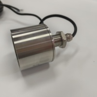 Détecteur d'interface liquide-solide, portée 100 m, 200 kHz, transducteur à bande passante de 5 %, sondeur de poissons, boîtier en acier inoxydable, capteur ultrasonique