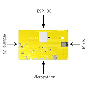 Module d'affichage TFT LCD RVB ESP32-S3 pour <span class=keywords><strong>Arduino</strong></span> LVGL 7 pouces 800*480 HMI 8M PSRAM 16M Flash WiFi & BT avec tutoriel (sans fonction <span class=keywords><strong>tactile</strong></span>) - Product Image 4