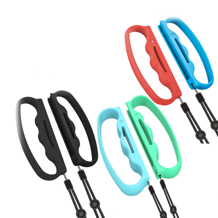 Fitness Boxing Grip Joypad dengan tali tangan untuk Nintendo Switch  Aksesori permainan kiri kanan pegangan pengontrol Grip (1 pasang)