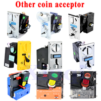 Accepteur de pièces multi-programmables bon marché avec 6 pièces de monnaie de type différent pour le sélecteur de pièces de distributeur automatique électronique de machine de jeux