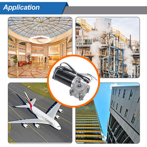 Jkongmotor 12V 24V Worm Gear Motor 63 Mét mô-men xoắn cao Micro nam châm vĩnh cửu bánh có động cơ 60 Wát với bàn chải cửa trượt động cơ - Product Image 6