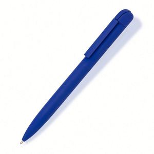 Stylo bille haut de gamme en métal avec finition caoutchoutée, logo personnalisé, couleurs variées, cadeaux d'affaires de qualité supérieure, articles promotionnels - Product Image 3