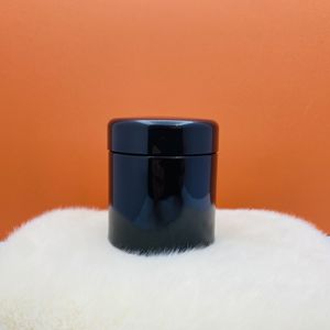 Bocaux en plastique à large ouverture en PP noir de 150ml avec couvercles à vis pour pommade et savon liquide à usage personnel - Product Image 2