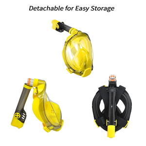 Nuovo Design Maschera Subacquea Integrale Anti-Perdita con Visione a 180° per Immersioni a Secco e Nuoto Libero - Product Image 4