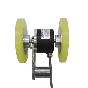 Contador de metros con codificador de doble rueda antideslizante GHW52-8G300BMP526-300, tipo push-pull, perímetro de 300 mm, rueda giratoria GHW52-8G300BMP526-300 - Product Image 1