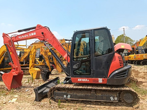 Petite pelleteuse utilisée Kubota KX183-3 Excavator Kubota 8 tonnes Mini excavateur Kx183-3 à vendre - Product Image 5