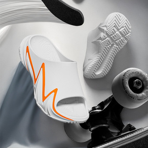 Chaussons pour hommes à largeur extra-large, espace généreux pour les orteils, semelle antidérapante, confort à domicile, tailles EU 36-47, compatibles avec les orthèses - Product Image 3