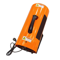 Le chauffage d'appoint portable au gaz avec affichage numérique de la température convient à une utilisation dans les fermes avicoles et les hangars d'élevage.