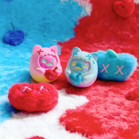 ShinWoo Ghost Bear HUG ME MINI SERIES Caja Sorpresa Misteriosa Muñecos Coleccionables Regalo Adorno de Escritorio Figura de Anime Juguetes