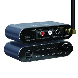 GTMEDIA A4 Bluetooth 5,1 приемник и передатчик 4 в 1 аудио адаптер работает на ТВ