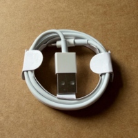 Câble USB L de charge rapide 2.4A, gaine TPE/PVC, longueur 1-3M, garantie 12 mois pour iPhone 14/13/12/11 Pro Max/XR/XS