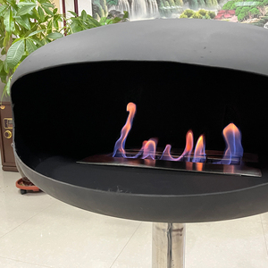 Caminetto <span class=keywords><strong>a</strong></span> <span class=keywords><strong>Bioetanolo</strong></span> Autoportante dal Design Moderno con Caratteristiche Ecologiche per Uso Interno, Riscaldamento e Decorazione - Product Image 3