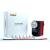 Feetech STS3095 8,4V 105kg Doppelwellen-TTL-Servo mit 360-Grad-Magnetencoder, Hochdrehmoment-Servo für Open-Source-Roboter-Gelenkarm