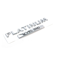 Crea tu Propio Emblema 3D Personalizado, Adhesivo Cromado de Lujo a Prueba de Agua para Carrocería, Logotipo/Insignia para Parrilla Delantera