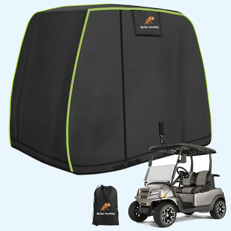 Club Car Yamaha 2/4 Passenger 420D Oxford Cover con 2 strisce riflettenti golf car cover UV resistance golf cart cover waterpro