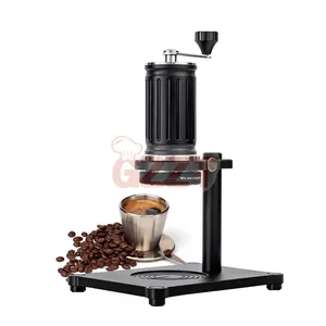 53Mm Verstelbare Temperatuur Draagbare Mini Manuele Roterende Koffiemachine Handbediende Draai Espresso Koffiezetapparaat Machine